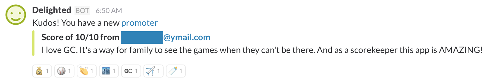 slack reactions